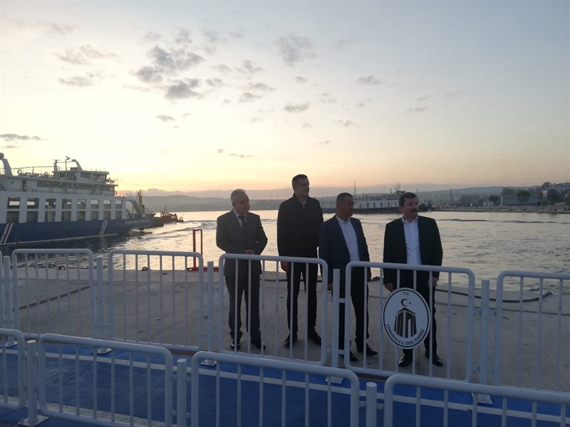 Gelibolu Feribot İskelesi Yenilendi